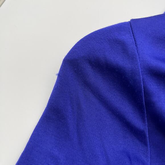 HELSA | Slinky Jersey Sarong Maxi Dress in Royal Blue L - Picture 15 of 16